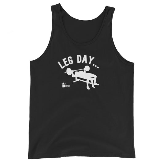 Kumph-E Klothes "Leg Day" Black Tank