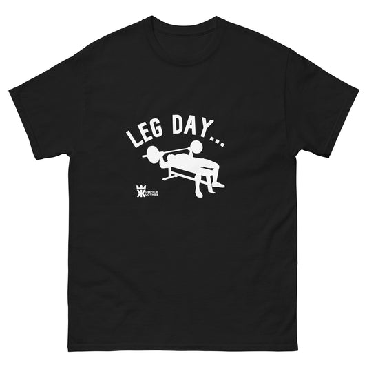 Kumph-E Klothes "Leg Day" Black Shirt