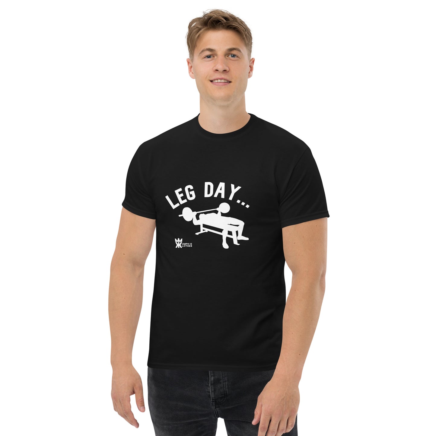 Kumph-E Klothes "Leg Day" Black Shirt