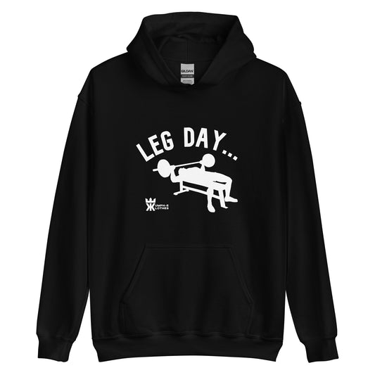 Kumph-E Klothes "Leg Day" Black Hoodie
