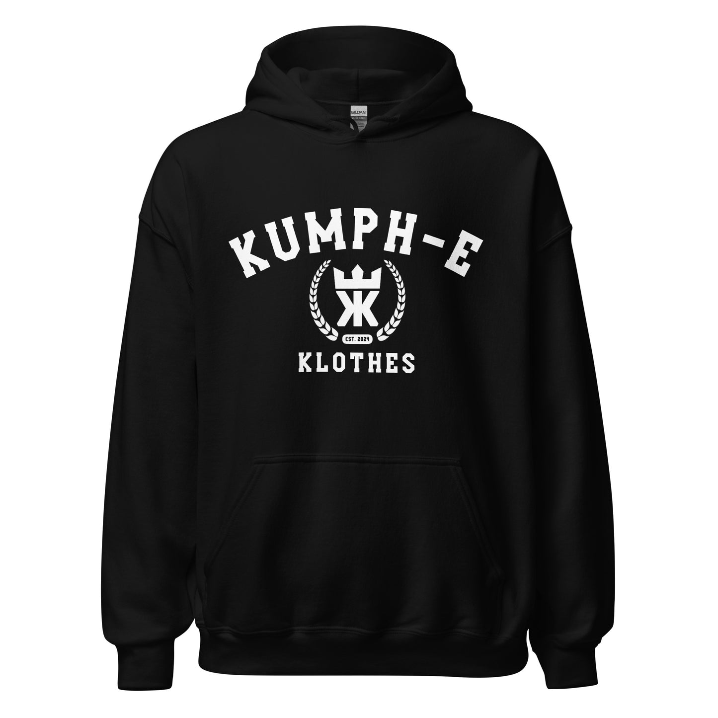 Kumph-E Klothes "Collegiate" Black Hoodie